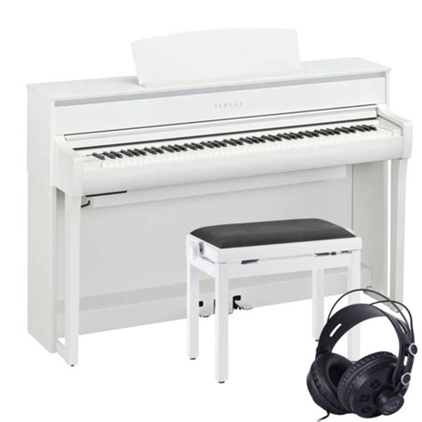 Yamaha Clp White Digital Piano Package Digitalpiano Wide