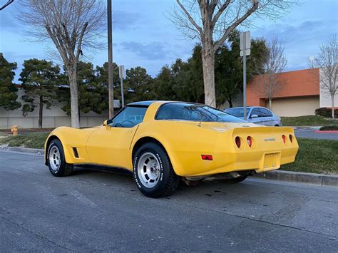 1980 Chevrolet Corvette Stingray 74k Original Miles Numbers Matching T