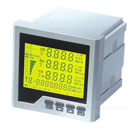 Phase Multi Function Meter Lcd Display Shanghai Chujing Electric Co