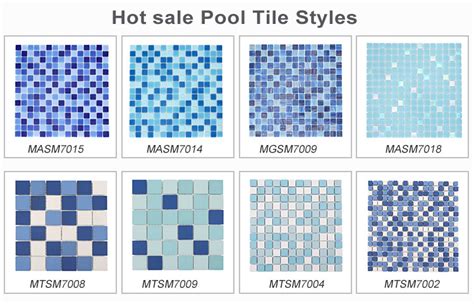 Crystal Blue Glass Mosaic For Swimming Pool Tai Decor®