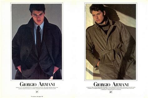 Giorgio Armani Fall Winter Database Blog About Classic And