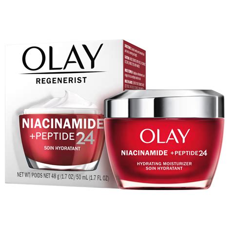 Olay Regenerist Niacinamide Peptide 24 Hydrating Moisturizer International Shipping