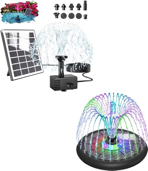 Szmp Solar Fountain Pump 2024 Upgraded Diy Bird Bath Philippines Ubuy