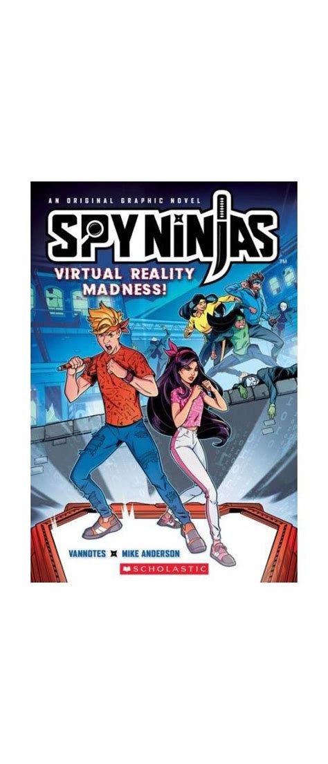 Spy Ninjas Official Graphic Novel Virtual Reality Madness By Vannotes