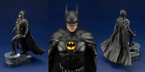 Michael Keaton Batman Statue From The Flash First L00k