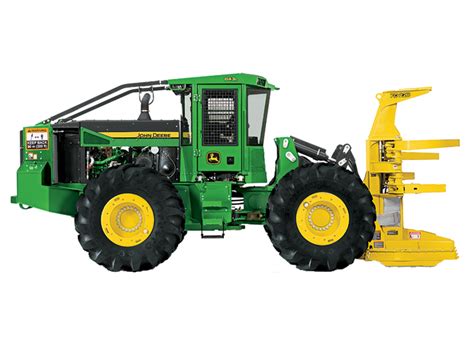 843l Wheeled Feller Buncher John Deere Ca