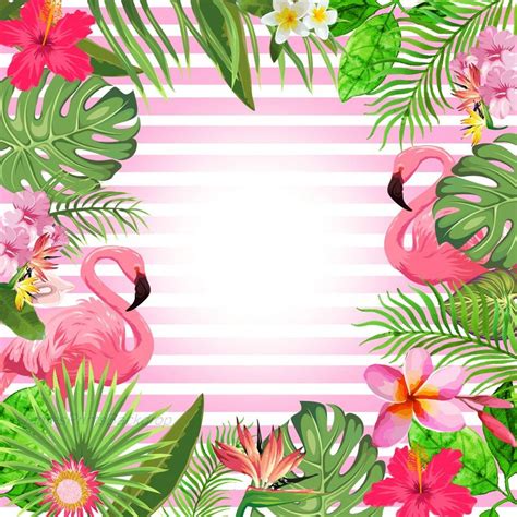 Summer Flamingo Party Flamingo Birthday Party Birthday Party Banner