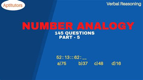 Number Analogy Part 5 Analogy Test Reasoning Analogy Tricks