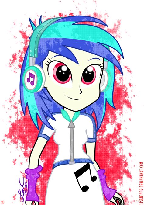 Vinyl Scratchdj Pon3 Eg Rainbow Rocks By Lisan1997 On Deviantart