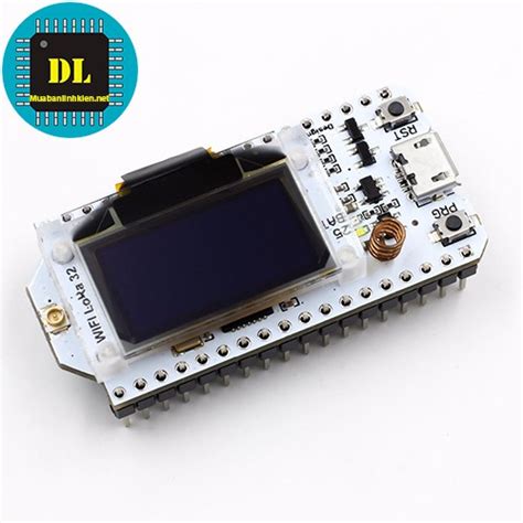 Kit RF Thu Phát Wifi BLE ESP32 Lora SX1278 Oled Heltec Anten