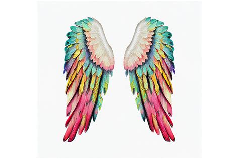 Angel Wings Watercolor Png Clipart File Graphic By Wangtemplates