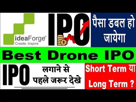 Ideaforge Ipo Apply Or Avoid Listing Gain Grey Market Premium