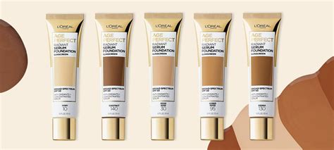 L’Oréal Paris Age Perfect Serum Foundation Swatches - L’Oréal Paris