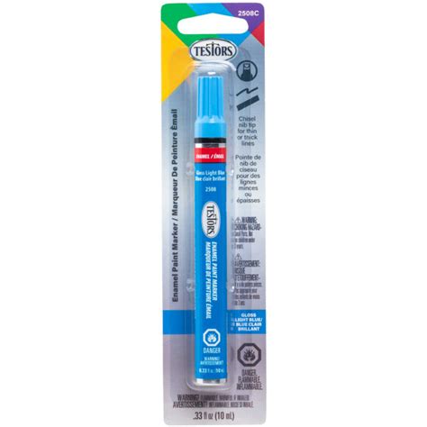 Testors Light Blue Enamel Paint Marker City Mill