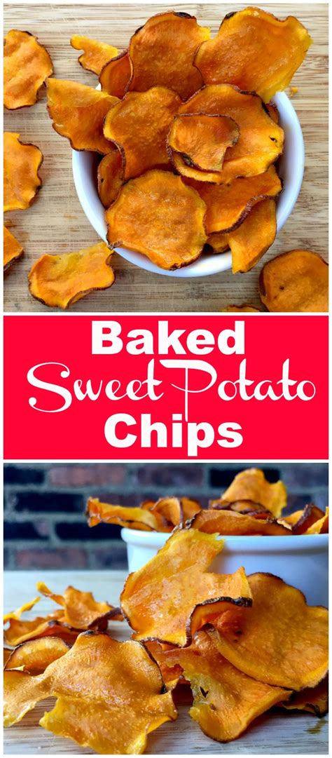 Crunchy Baked Sweet Potato Chips Clean Eats Fast Feets