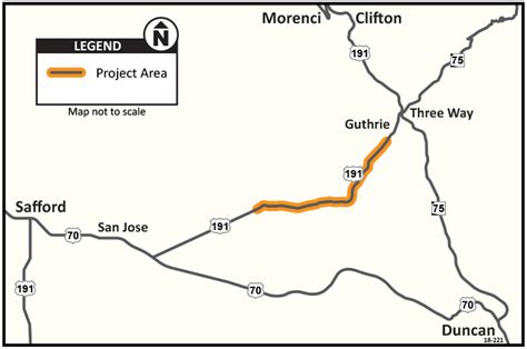 US 191 improvements to begin between Safford, Morenci | Department of ...