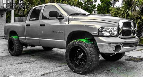 2004 Dodge Ram 1500 Dwg Offroad Dw13 Rough Country Suspension Lift 6in Custom Offsets