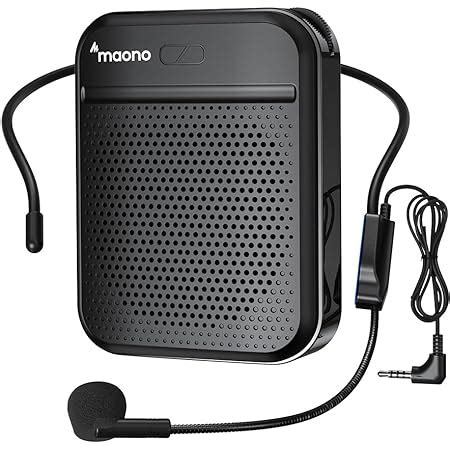 Maono C Portable Voice Amplifier For Teachers Headset Mic With