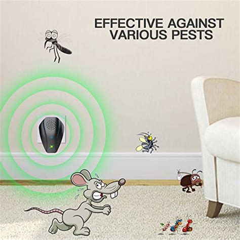 Neatmaster Ultrasonic Pest Repeller Electronic Plug In Reject Mosquito Mice Roach Spider Ants