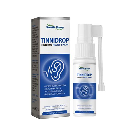 South Moon Tinnidrop Tinnitus Relief Spray Ml Ear Ringing Treatment