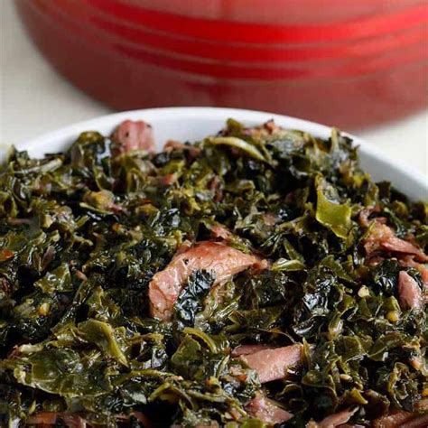 Southern Collard Greens With Smoked Turkey Legs Collard Greens Recipe Chef Lolas Kitchen