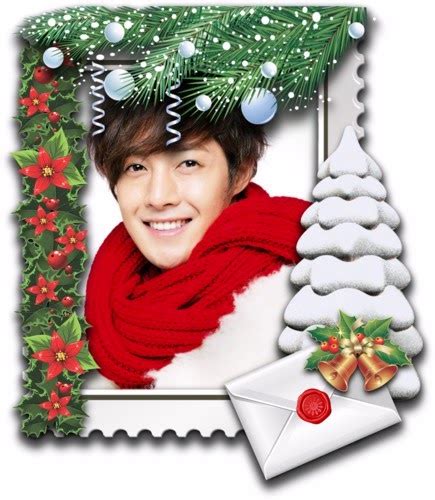 Mj Kim Hyun Joong Merry Christmas Cards