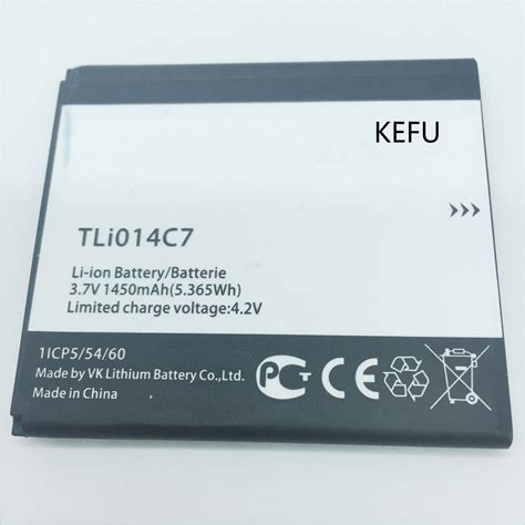 1450mAh TLi014C7 Battery For Alcatel OneTouch Pixi First 4024D 4 0 Inc