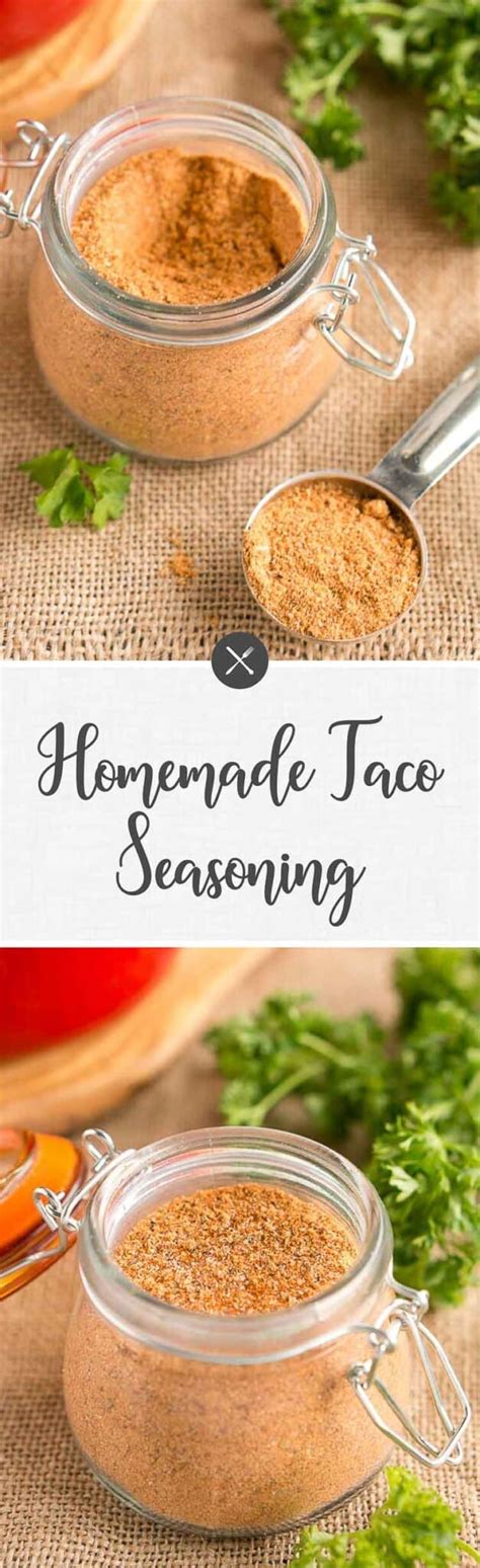 Homemade Taco Seasoning Delicious Meets Healthy