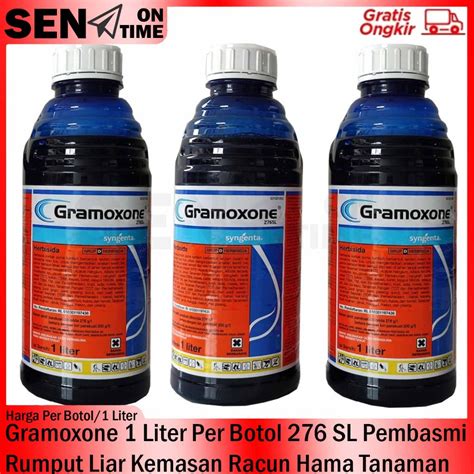 Jual Herbisida Gramoxone Liter Per Botol Sl Pembasmi Rumput Liar