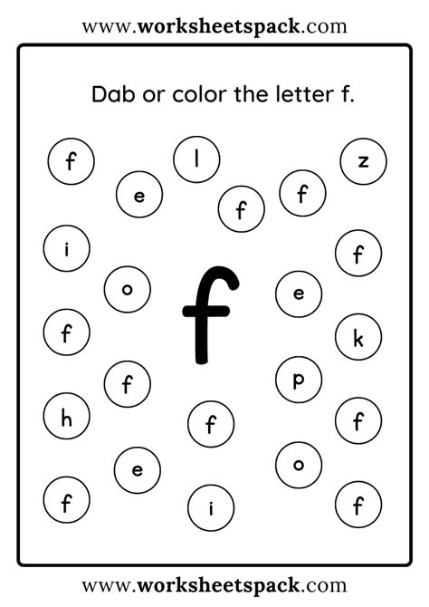 Letter F Sound Worksheets Tree Valley Academy Worksheets Library