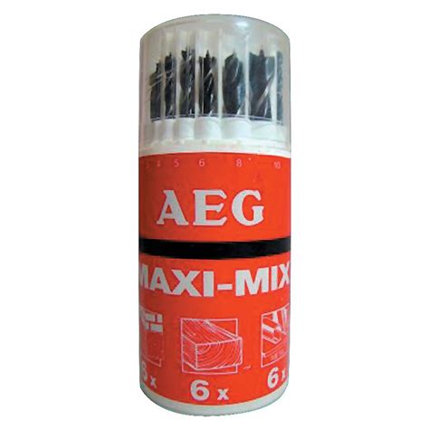 Shop AEG 4932359415 Atlas Copco Maxi Mix Drill Set Drill Sets Zoro UK