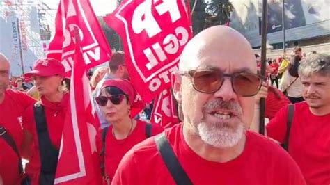 La Cgil Di Padova In Piazza A Roma Marturano Intervenire Subito