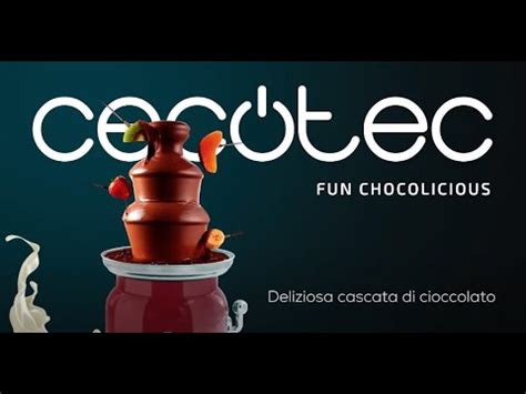 Fonduta Elettrica Fun Chocolicious Cecotec YouTube