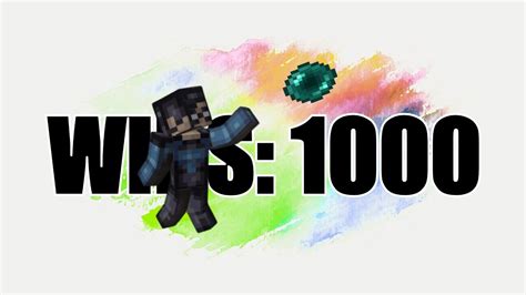 How I Got 1000 Skywars Wins Youtube