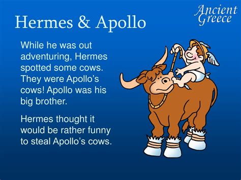 PPT - Hermes and Apollo An ancient Greek myth PowerPoint Presentation ...