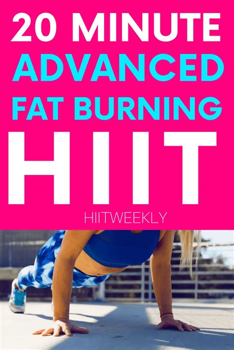 Minute Advanced Fat Burning Hiit Workout No Equipment Needed Hiit