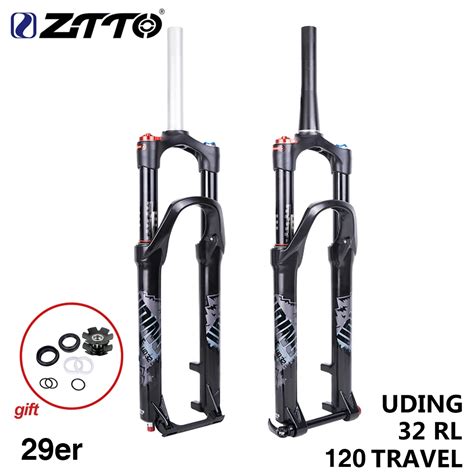 ZTTO MTB UDING 32 RL 120mm Air 29 29er Inch Fork Suspension Lock