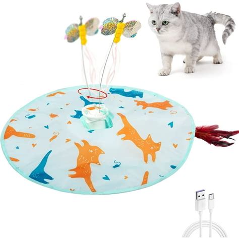 Rechargeable Motion Activated Interactive Cat Toys for Indoor Cats ...