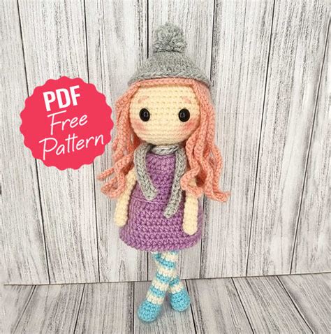 Crochet Lulu Doll Amigurumi Free Pdf Pattern Amigurumi