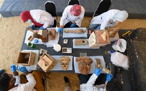 Egypt Finds Treasure Trove Of Over 100 Sarcophagi Near Cairo The