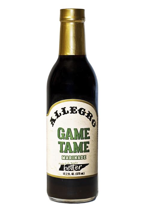 Allegro Fine Foods Allegro Game Tame Marinade 12 7 Oz