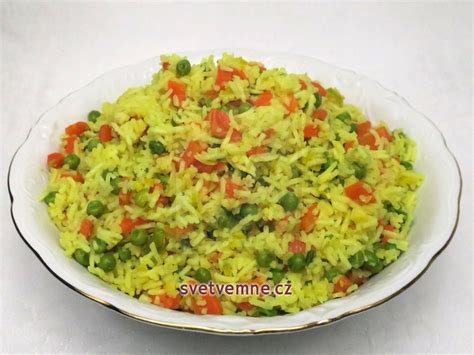 Basmati rýže se zeleninou Recept svetvemne cz