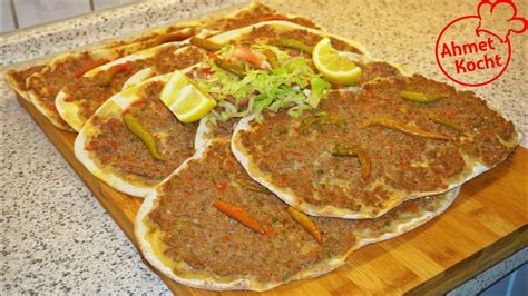 Lahmacun Mit Peperoni Ahmet Kocht T Rkisch Kochen Folge Youtube