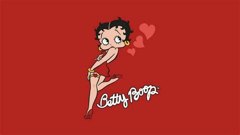 Betty Boop Red Backround Laptop Wallpaper Betty Boop Betty Boop