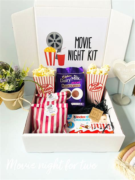 Movie Night Hamper Movie Night Kit Date Night Kit Housewarming T