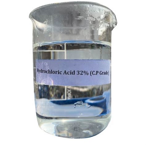 Cp Grade Hydrochloric Acid At Rs Kg In Valsad Id