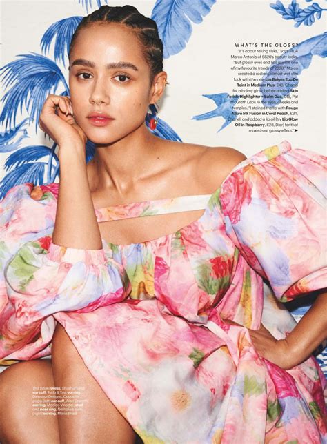 Nathalie Emmanuel Glamour Uk March 2020 Issue • Celebmafia