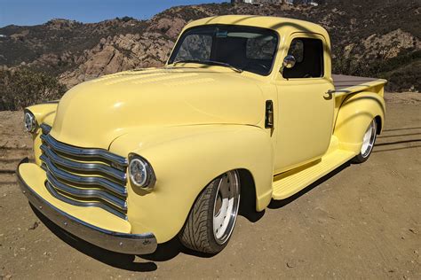 Street Rod Pickup 1950 Chevrolet 3100 With Custom Features