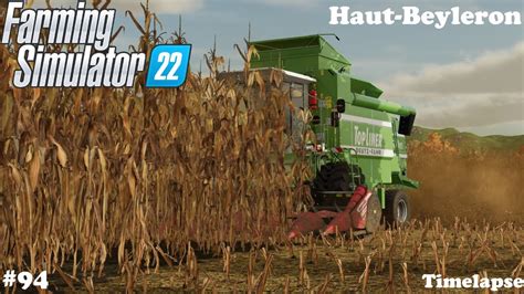 Harvesting Corn And Seeding Wheat Haut Beyleron Timelapse