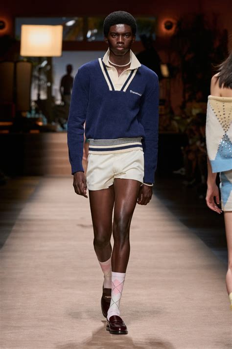 Dsquared2 Spring 2024 Preppy Goes Sensual